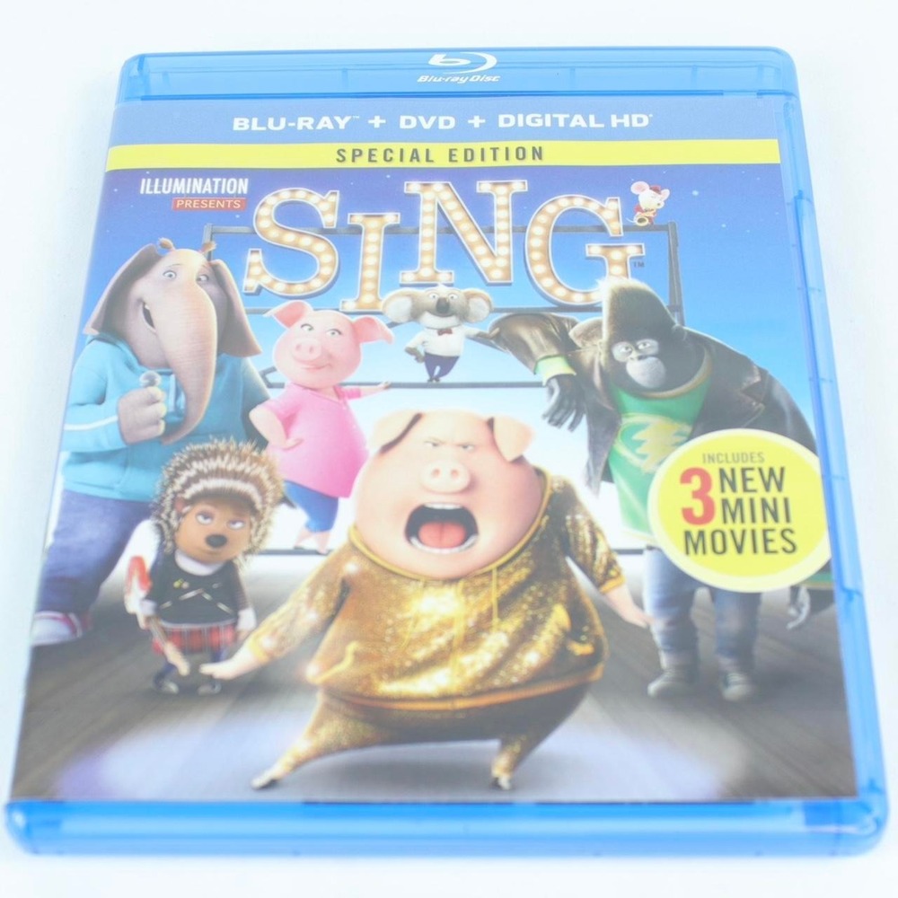 Sing Special Edition‎ Blu-Ray DVD Movie